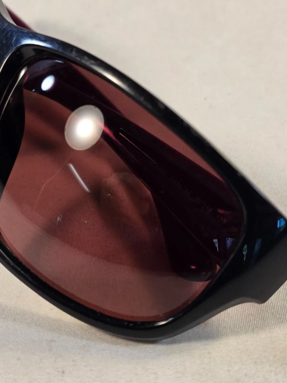 Ray-Ban Sunglasses Maroon and Black Men's rb4300 6434